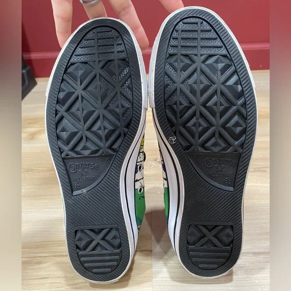 Converse Chuck Taylor ‘The Riddler’ DC Comics Batman High Top Sneakers 6.5/8.5